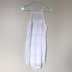 Sage Brand White Lace Dress